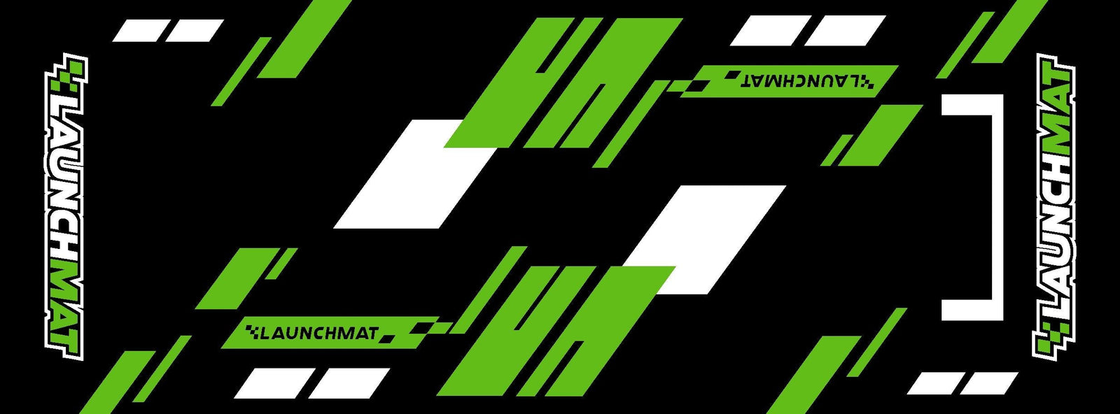 Carpeted Motorcycle Mats (Block Design)